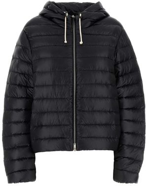 Jil Sander Nylon Down Jacket - Black