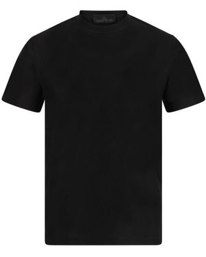 Stone Island Cotton Ghost Print T-Shirt - Black