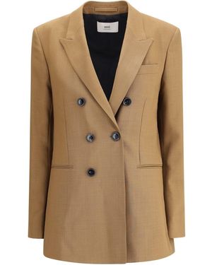 Ami Paris Jackets - Natural