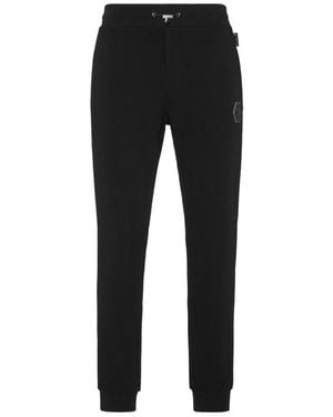 Philipp Plein Tailored Fit Trousers - Black