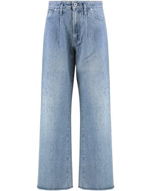 Halfboy Wide-Leg Jeans - Blue