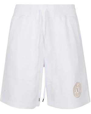 Versace Jeans Couture Versace Jeans Couture Cotton Shorts - White