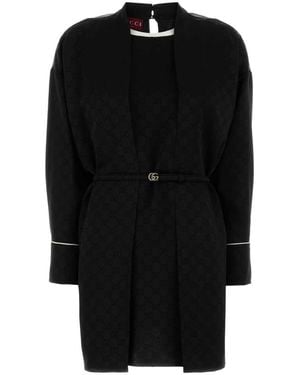 Gucci Crepe Dress - Black