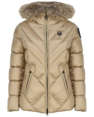 Blauer Usa Coats - Natural