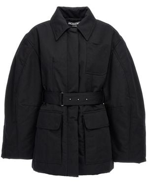 Jacquemus 'Le Blouson Bari' Jacket - Black