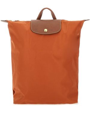 Longchamp M Le Pliage Backpack - Orange