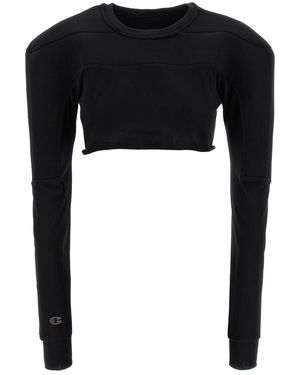 Rick Owens Champion X Jumper - Black