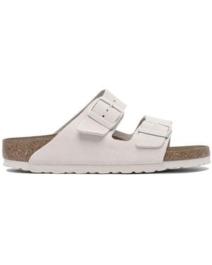 Birkenstock "Arizona" Sandals - White