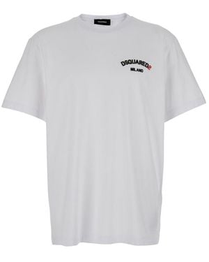 DSquared² Cotton T-Shirt - White