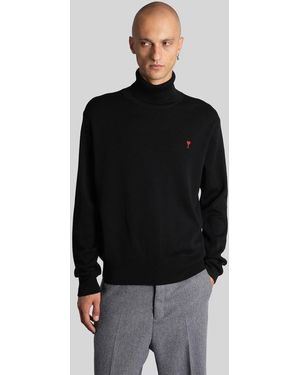 Ami Paris Knitwear - Black