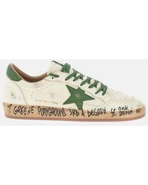 Golden Goose "Ball Star" Trainers - White
