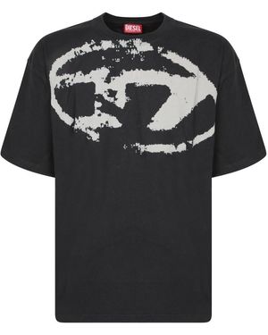 DIESEL T-Shirts - Black