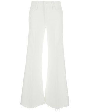 Mother Flared Jeans - White