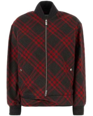 Burberry Coats & Jackets - Red