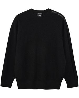 Y-3 Wool Knitwear - Black