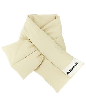 Jil Sander 'Down Scarf 01' Scarf - Natural