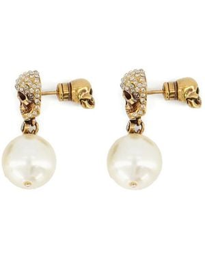 McQueen Earrings - Metallic