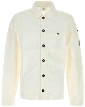 C.P. Company Shirts - White