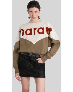 Isabel Marant Houston Sweatshirt - Natural