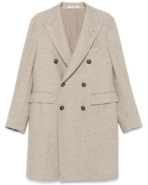Tagliatore Coats - Natural