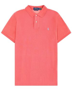 Polo Ralph Lauren Polo With Logo - Pink