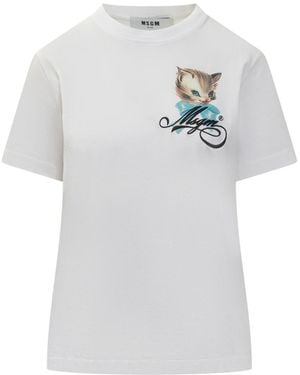 MSGM T-Shirt - White