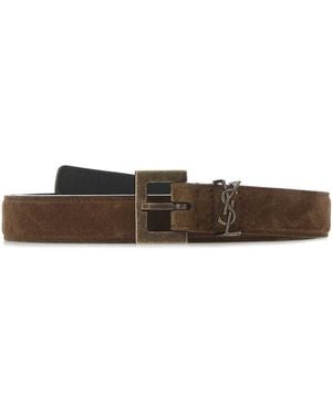 Saint Laurent Belt - White