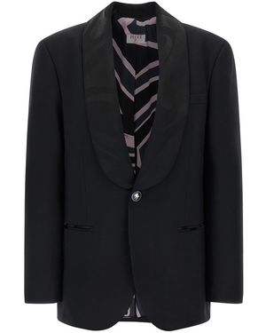 PUCCI 'Labirinto' Single-Breasted Blazer - Black