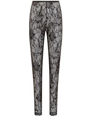 Givenchy Lace Leggings - Gray
