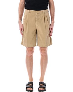 Prada Cotton Bermudas - Natural