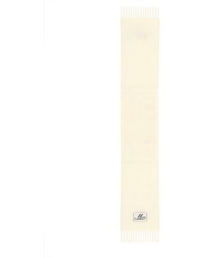 Marni Alpaca Scarf - White