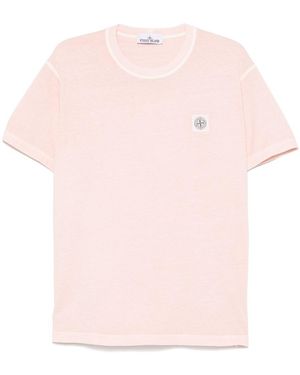 Stone Island T-Shirt - Pink