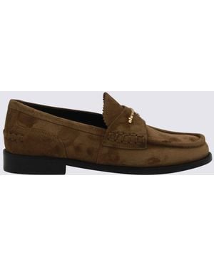 Alexander Wang Leather Loafers - Brown