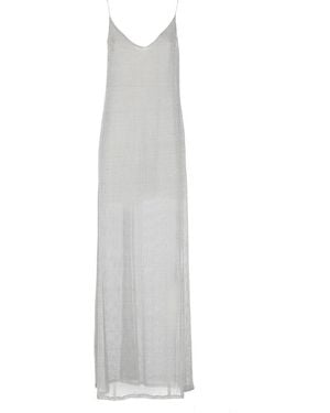 THE NINA STUDIO Dresses Silver - White