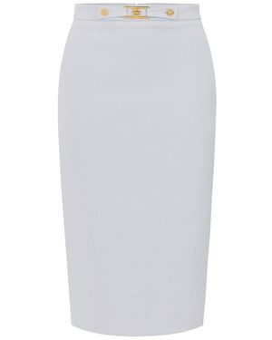 Elisabetta Franchi Skirt - White