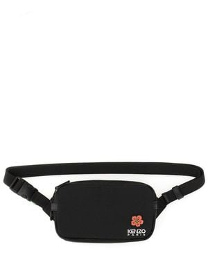 KENZO Pouch With Logo - Black