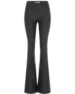 Just Cavalli Bell-Bottom Pants - Black