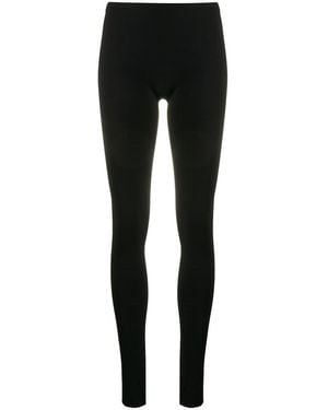Valentino Garavani Mid-rise Stretch Fit Leggings - Black