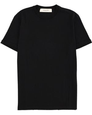 Golden Goose Logo Print T-Shirt - Black