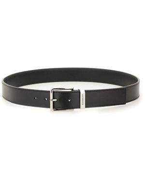 Givenchy Reversible Leather Belt - Black