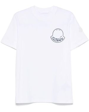 Moncler T-Shirts And Polos - White