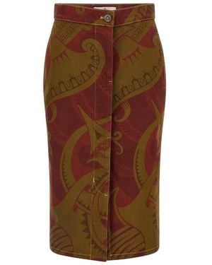 Vivienne Westwood 'Trousers Skirt' Skirt - Brown