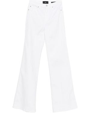 7 For All Mankind Modern Dojo Denim Jeans - White