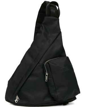 MM6 by Maison Margiela Japanese Sling Bag - Black