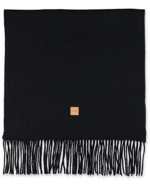 A.P.C. Aria Wool Scarf - Black