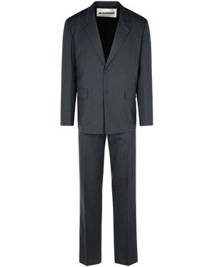 Jil Sander Wool Suit - Black