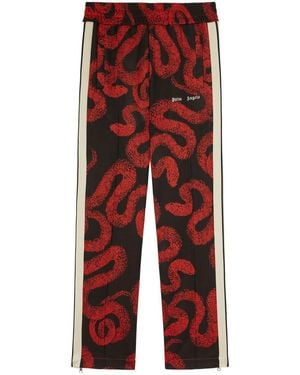 Palm Angels Trousers - Red
