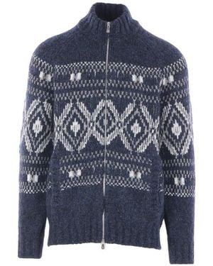 Brunello Cucinelli Sweaters - Blue