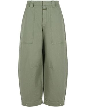 Closed 'Rhannon' Cotton Trousers - Green