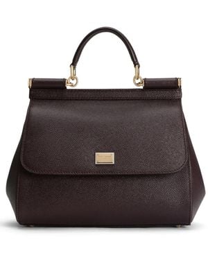 Dolce & Gabbana Hand Bag "Sicily" Large - Black